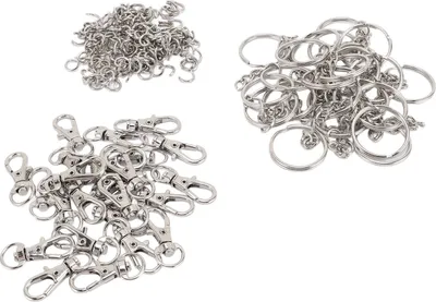 Image de Set de porte-clés,Set de porte-clés,Porte-clés en métal,Accessoires pour porte-clés