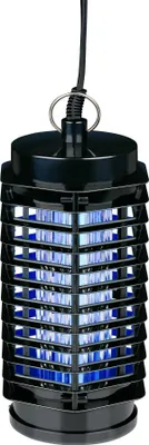 Obrázek produktu pro LED hubič hmyzu, lapač hmyzu bez chemikálií a plynu, k postavení nebo zavěšení, včetně závěsného poutka, energeticky účinný, chráněný vysokonapěťovou sítí, dosah 25 m2