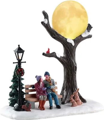 Productafbeelding van Kerstfiguur Christmas moon b/o (4.5v) LEMAX