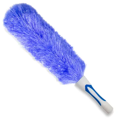 Produktbild von WinHux Staubwedel Ersatzkopf flexibel & waschbar blau kompatibel