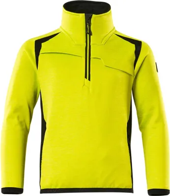 Immagine prodotto di Maglia in pile per bambini Hi-vis giallo/nero, taglia 128 MASCOT 19903-316-1709