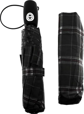 Image de Parapluie de poche compact à carreaux avec housse de protection - robuste et stylé Motif 3