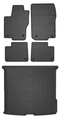 Immagine prodotto di Tappetini gomma SolidPRO + baule DryZone per Mercedes GLE W292 2015-2019 5 pezzi