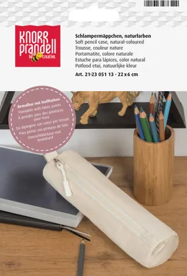 Produktbild von KNORR prandell Baumwoll-Schlamper-Etui natur