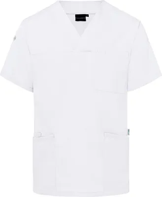 Produktbild von KARLOWSKY Herren Schlupfkasack ESSENTIAL V-Neck Regular Weiß M