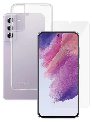 Produktbild von PanzerGlass SAFE. by ® 2-in-1 Set Samsung Galaxy S21 FE 5G | Bulk, Samsung, Samsung - Galaxy S21 FE 5G, Trockene Anwendung, Kratzresistent, Schockresistent, Transparent, 50 Stück(e)