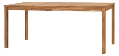 Produktbild von Teak Massiv Garten Esstisch 180x90x77 cm