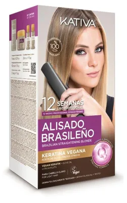 Produktbild von Kativa Profesional Alisado Brasileno Pro Blonde Estuche 6 Piezas