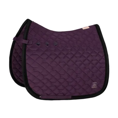 Produktbild von Eskadron HERITAGE Schabracke " GLOSSY QUILTED " Form - Pony-Dressur Farbe - deepberry