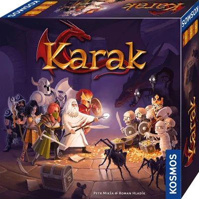 Image de KOSMOS Karak, Jeu de rôle fantaisie, Jeu d'aventure, Jeu de dés, Jeu de dés, 682286