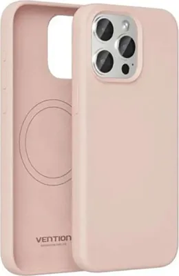 Produktbild von Vention KUDP0-40 Silicone Case with Magsafe / Compatible with iPhone 13 Pro Max / Pink