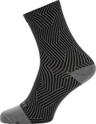 Produktbild von Gore C3 Optiline Socken – knöchelhoch grau-schwarz größe 35-37 100227919906