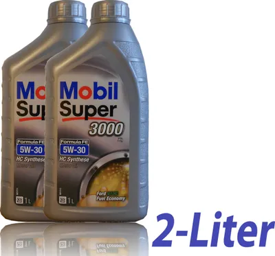 Produktbild von Mobil Super 3000 X1 Formula Fe 5w-30 2x1 Liter