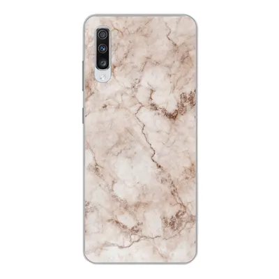 Produktbild von MuchoWow® Handyhülle Schutzhülle Hülle für Samsung Galaxy A70 Marmor - Luxus - Braun Silikon Softcase Handy Hülle - Schutzhaube
