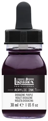 Zdjęcie produktu dla Atrament Liquitex DIOXAZINPURPUR 30ml Acryl Airbrushfarbe 4260186