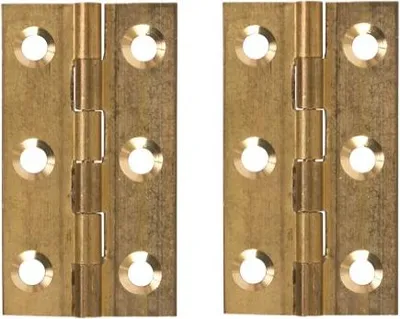 Image de Laiton 50 charnière tissée (2 pièces)