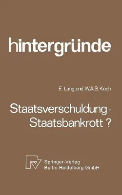 Produktbild von Staatsverschuldung - Staatsbankrott?