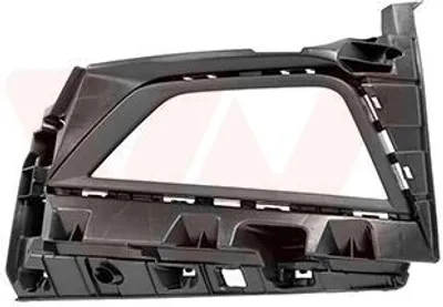 Produktbild von VAN WEZEL Lüftungsgitter Grill Stoßfänger für VW POLO (AW1, BZ1) mit Loch/Löchern für Nebellampen