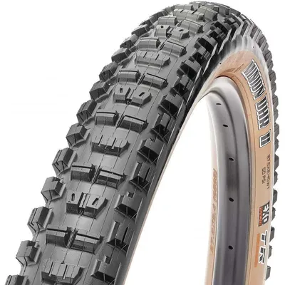 Produktbild von Maxxis Minion DHR II 29x2,60 WT (66-622) EXO TR SkinWall faltbar schwarz und beige