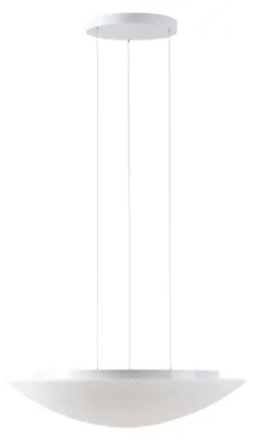 Obrázok produktu pre OSMONT AUR73563 AURA LE9 Sklenená závesná lampa, biela, IP40, 4000 K, 48 W LED