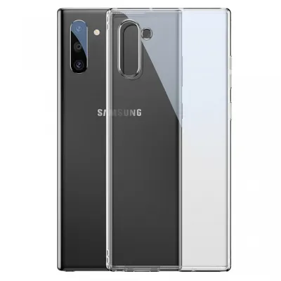 Obrázok produktu pre Priehľadné gélové puzdro Baseus na telefón Samsung Galaxy Note 10 (ARSANOTE10-02)