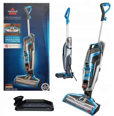 Zdjęcie produktu dla Bissell CrossWave Essential, Odkurzacz pionowy, Bez worka, Czerwony, Biały, 0,82 l, 0,62 l, Suchy i Mokry