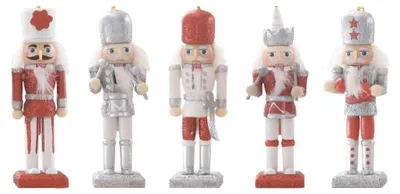Obrázok produktu pre Ozdoba "Nutcracker", 5 kusov, 13 cm, M13502