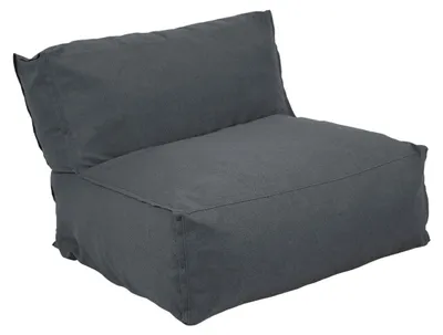 Zdjęcie produktu dla HOMLA Leżanka BAGSY szara 95x95x80 cm
