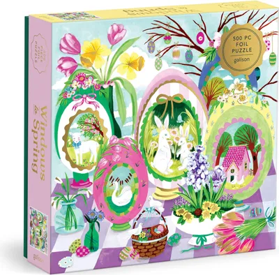 Produktbild von Windows To Spring 500 Piece Foil Puzzle