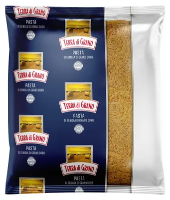 Immagine prodotto di Terra Di Grano Vermicelli 5000g – Pasta di semola di grano duro italiano, confezione grande famiglia