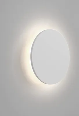 Produktbild von Astro Eclipse 1333019 Wandleuchte, rund, 250 LEDs, 2700 K, entworfen in Großbritannien, lackierbarer Gips-LED-Streifen