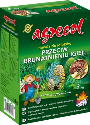 Obrázek produktu pro Hnojivo proti hnědnutí jehličnanů AGRECOL 3KG