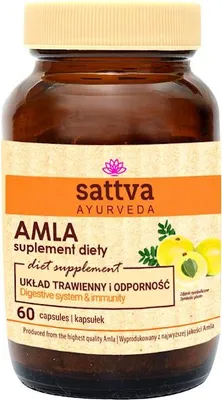 AMLA EKSTRAKT (450 mg) 60 KAPSUŁEK - SATTVA (FOODS)
