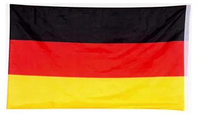 Produktbild von Flagge Deutschland 90 x 150 cm für Fahnenmast - Fanartikel für WM EM 2024