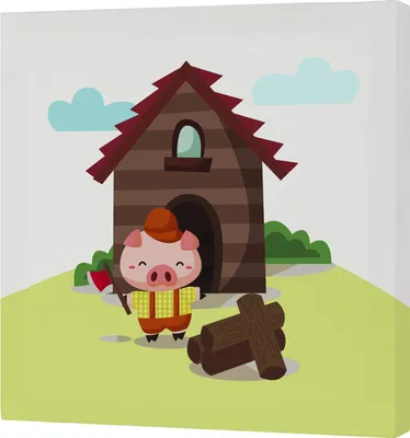 Produktbild von Piggys Wandkunst 27x27 (B) cm