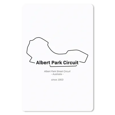 Produktbild von MuchoWow® Mauspad Mousepad Formel 1 - Australien - Rennstrecke 18x27 cm - Mousepads - Maus Mat - Pad - Mausunterlage