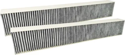 Produktbild von vhbw 2x Aktivkohlefilter kompatibel mit Gaggenau CV282100CN/06, CV282100CN/01, CV282110/06, CV282100CN/07, CV282110CN/01, CV282110/07 Dunstabzugshaube