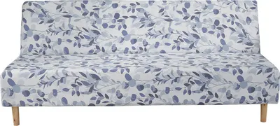 Produktbild von (Stil C) Schonbezug ohne Arm, faltbarer Sofabezug, elastischer, waschbarer Stoff, Couch, Schlafsofa, Möbelschutz, Schonbezug