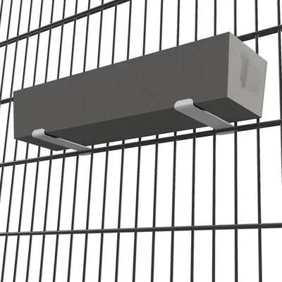 Immagine prodotto di Supporto per fioriere SMART per recinzione a doppia barra | Supporto per fioriere | Supporto zincato