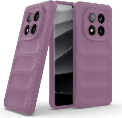 Produktbild von Handy Hülle für Xiaomi Redmi Note 14 Pro+ 5G Grip Case Cover Schutzhülle Softgrip Farbe: Violett