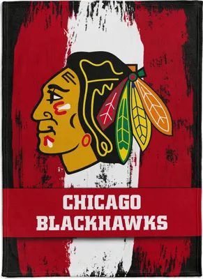 Produktbild von Flannelfleece Decke /Throw 'BRUSH' Chicago Blackhawks