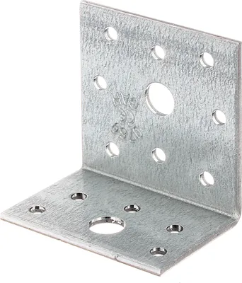 Immagine prodotto di Alberts 866846 Connettore angolare, zincato sendzimir, 40 x 60 x 60 mm, set da 50