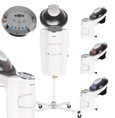 Produktbild von Haardampfgerät Mikromist Brisa White für professionelle Haarpflege, Regeneration und Wiederaufbau mit Ozonfunktion