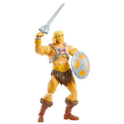 Produktbild von Masters of the Universe Masterverse He-Man 18cm große Actionfigur für alle MOTU Sammler, Spielfigur