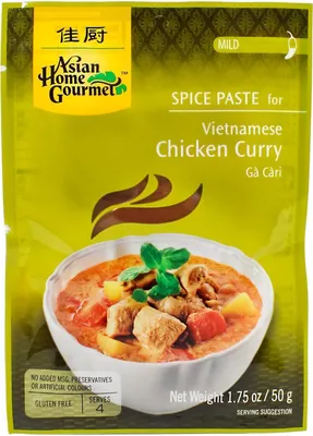 Produktbild von AHG Viet Currypaste für Hühnchen Curry 50g