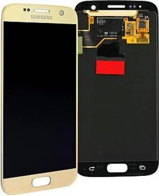 Obrázok produktu pre Originálny Samsung Galaxy S7 G930F LCD displej Servisný balík dotykového displeja Digitizer GH97-18523C zlatý