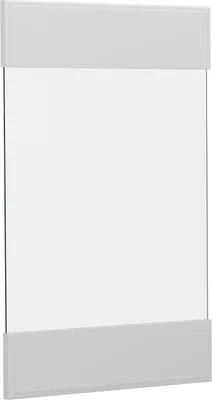 Produktbild von Küchenfront Vicco R-Line Weiß Landhaus 39.6 x 59 cm Möbelfront für den Hängeglasschrank, Model 36341