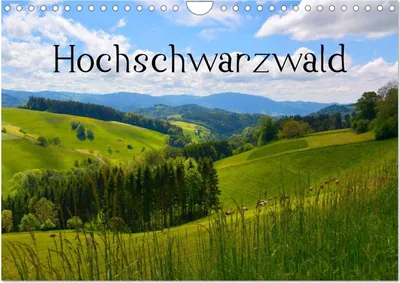 Produktbild von Hochschwarzwald (Wandkalender 2025 DIN A4 quer), CALVENDO Monatskalender
