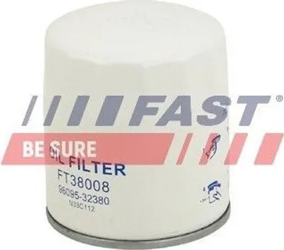 Produktbild von Ölfilter FAST FT38008 Anschraubfilter für OPEL Corsa F für CITROËN JUMPER Kasten für RENAULT CLIO II (BB0/1/2, CB0/1/2) passend für PEUGEOT 2008 Kombi
