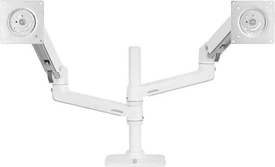 Image de ERGOTRON ERGOTRON Bras pivotant pour écran LX Dual 2 x 3,2-9,1kg acier/aluminium blanc